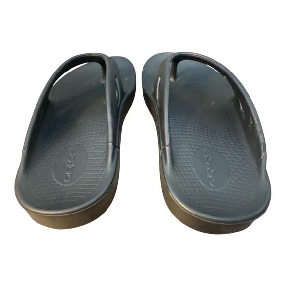 OOFOS OOrignial Recovery Slide Sandal Brown Women Size 10 - Picture 5 of 9